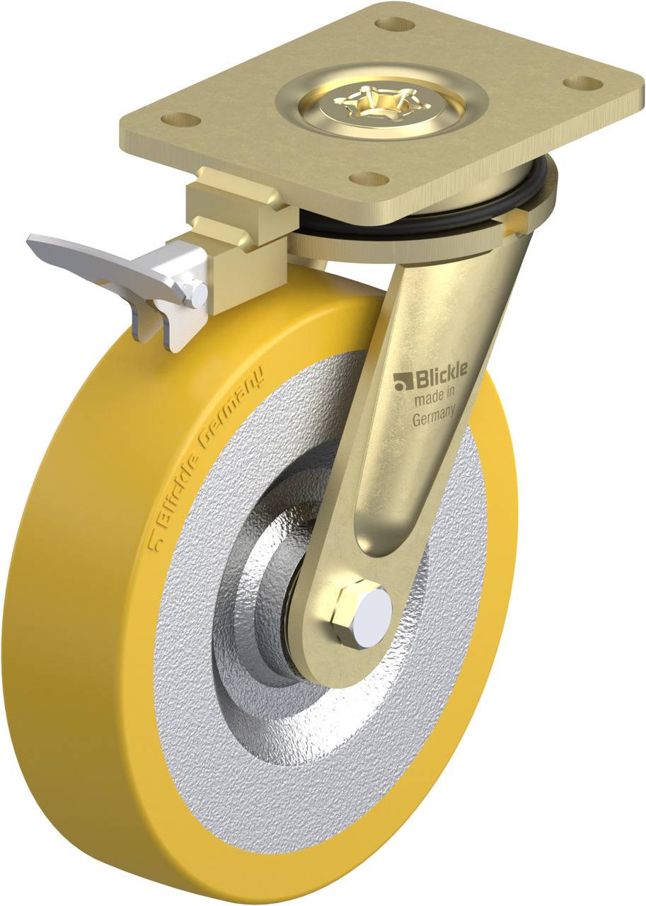 Blickle 96990 LS-SETH 200K-RI4 Lenkrolle mit Feststeller Rad-Durchmesser: 200mm Tragfähigkeit (max.): 1000kg 1St.