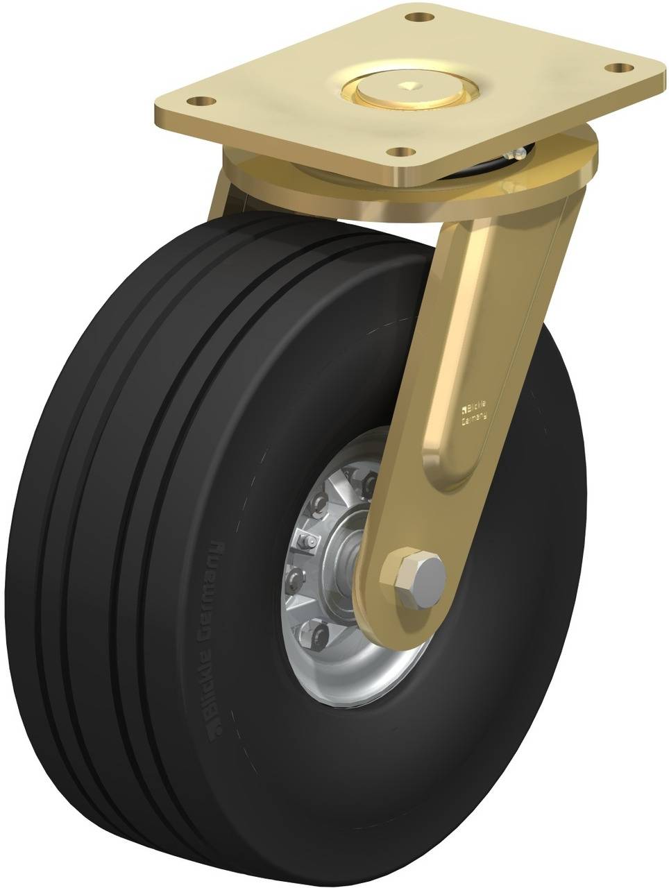 Blickle 839214 LS-VLE 307K Lenkrolle Rad-Durchmesser: 306mm Tragfähigkeit (max.): 700kg 1St.