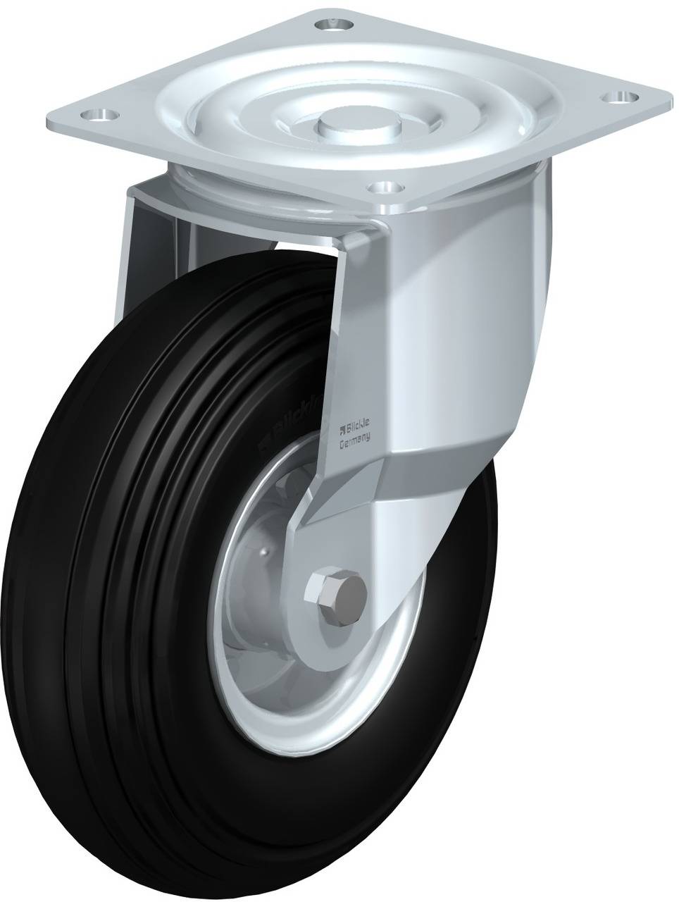 Blickle 707992 L-V 256K-ST Lenkrolle mit Feststeller Rad-Durchmesser: 250mm Tragfähigkeit (max.): 350kg 1St.