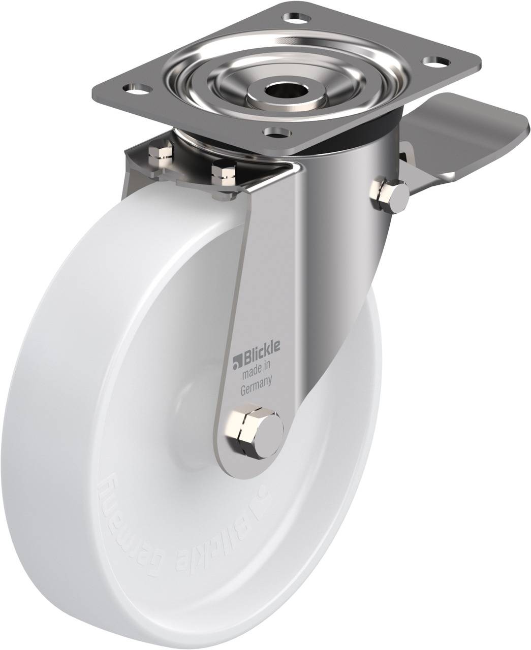 Blickle 11924 LX-PO 200G-ST Lenkrolle mit Feststeller Rad-Durchmesser: 200mm Tragfähigkeit (max.): 400kg 1St.