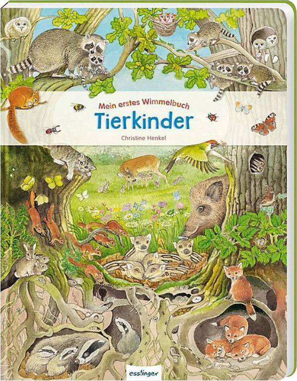 Mein erstes Wimmelbuch: Tierkinder 823544 1 St.
