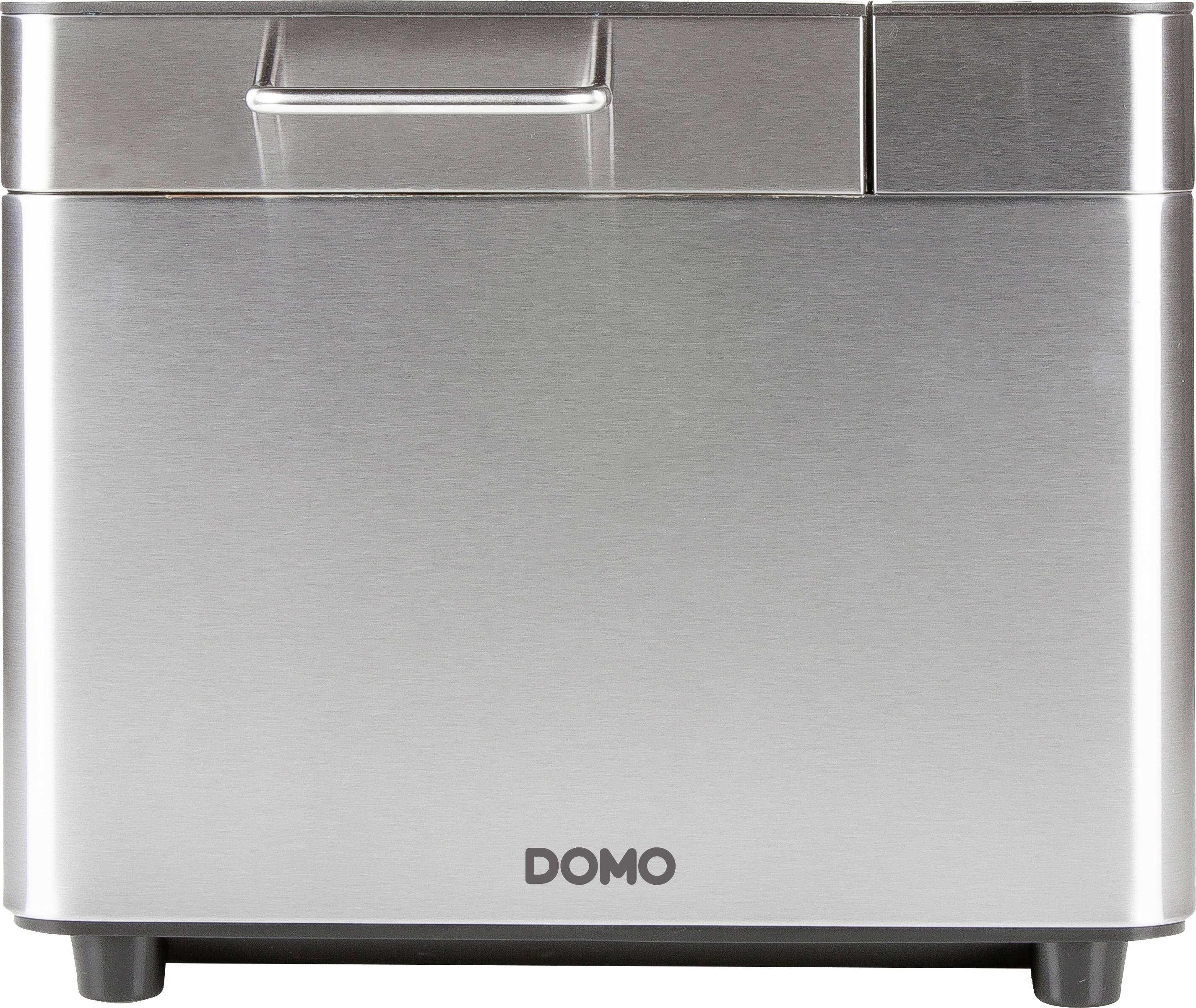 DOMO B3971 Brotbackautomat 1kg Schwarz, Silber (matt)
