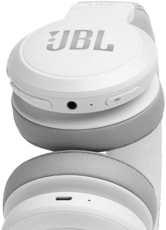 JBL Live 400BT On Ear Kopfhörer Bluetooth® Weiß Headset, Klang-Personalisierung, Lautstärkeregelung