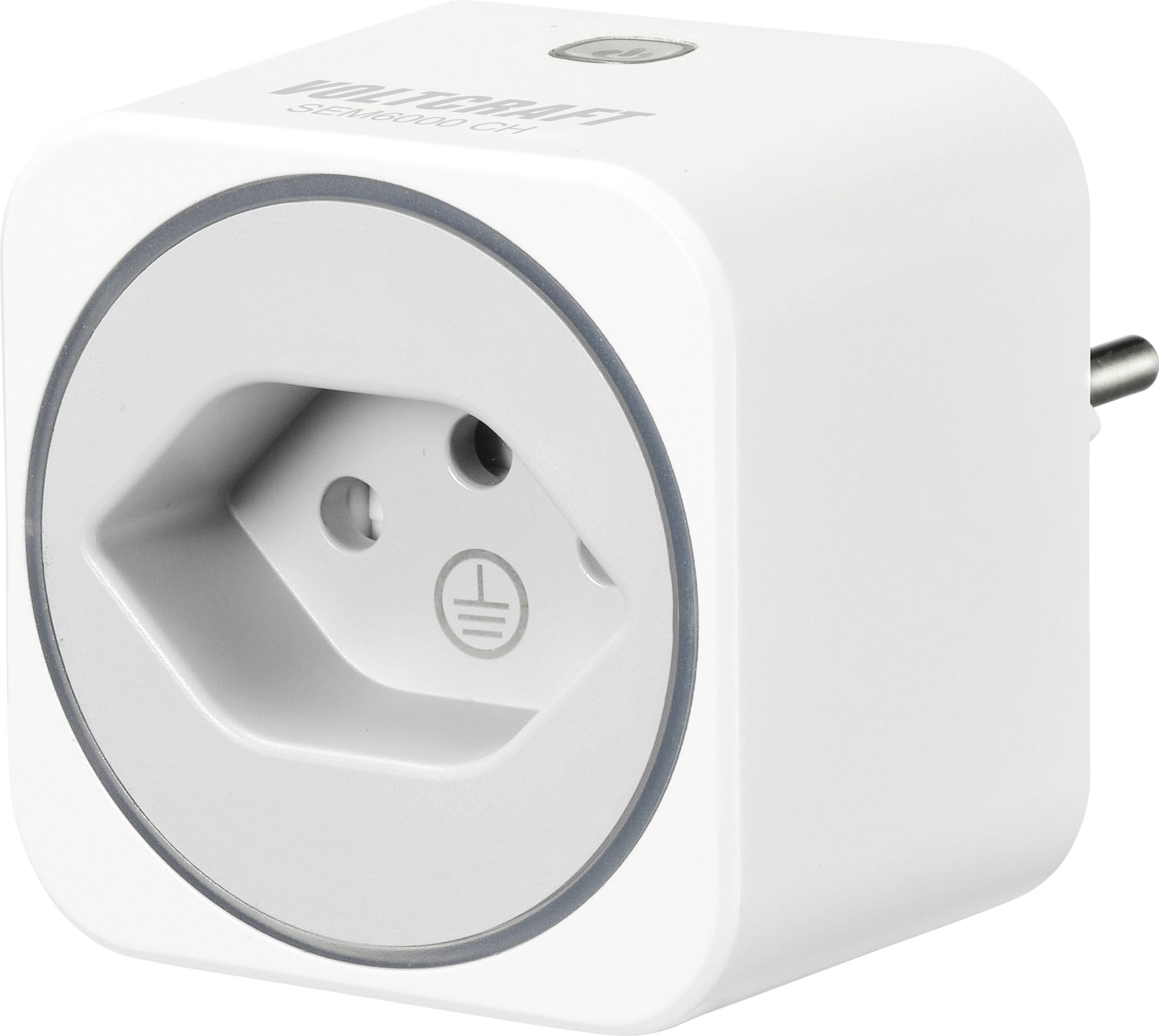 VOLTCRAFT SEM6000 CH Energiekosten-Messgerät Bluetooth®-Schnittstelle, Datenexport, Datenloggerfunktion, Kostenprognose