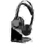 Plantronics Voyager Focus UC Telefon On Ear Headset Bluetooth® Stereo Schwarz Noise Cancelling Mikr