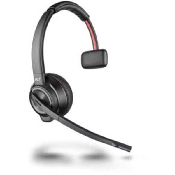 Plantronics W8210 USB monaural Telefon On Ear Headset Bluetooth®, DECT Mono Schwarz Noise Cancelling Mikrofon-Stummschaltung