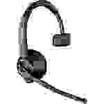 Plantronics Savi W8210 Telefon On Ear Headset Bluetooth®, DECT Mono Schwarz Noise Cancelling Mikrofon-Stummschaltung