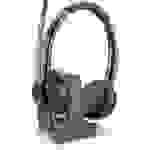 Plantronics Savi W8220 Telefon On Ear Headset DECT Stereo Schwarz Noise Cancelling Mikrofon-Stummschaltung