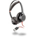 Plantronics Blackwire C7225 binaural USB ANC Telefon On Ear Headset kabelgebunden Stereo Schwarz No