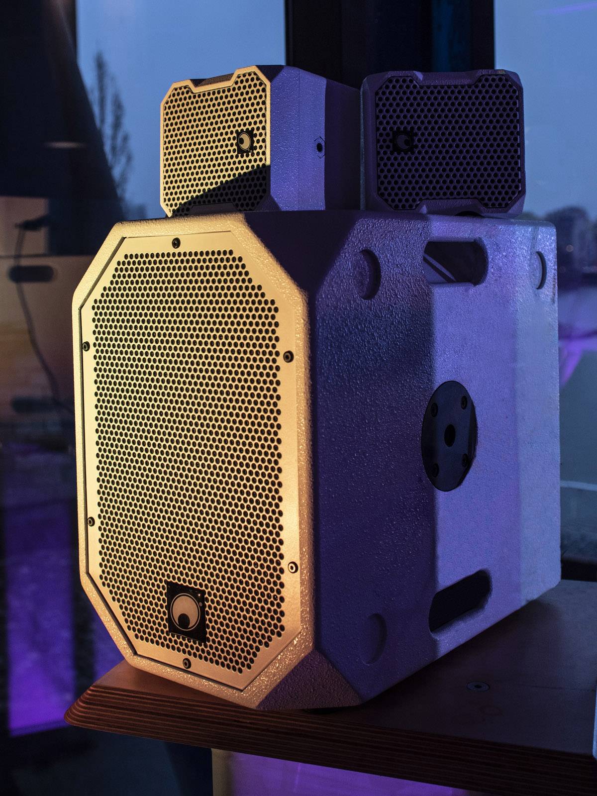 Omnitronic BOB-10A Aktiver PA Subwoofer 25.4cm 10 Zoll 900W 1St.