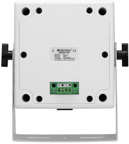 Omnitronic BOB Basic Set 2.1 Aktives PA-Lautsprecher-Set Bluetooth, Integriertes Mischpult