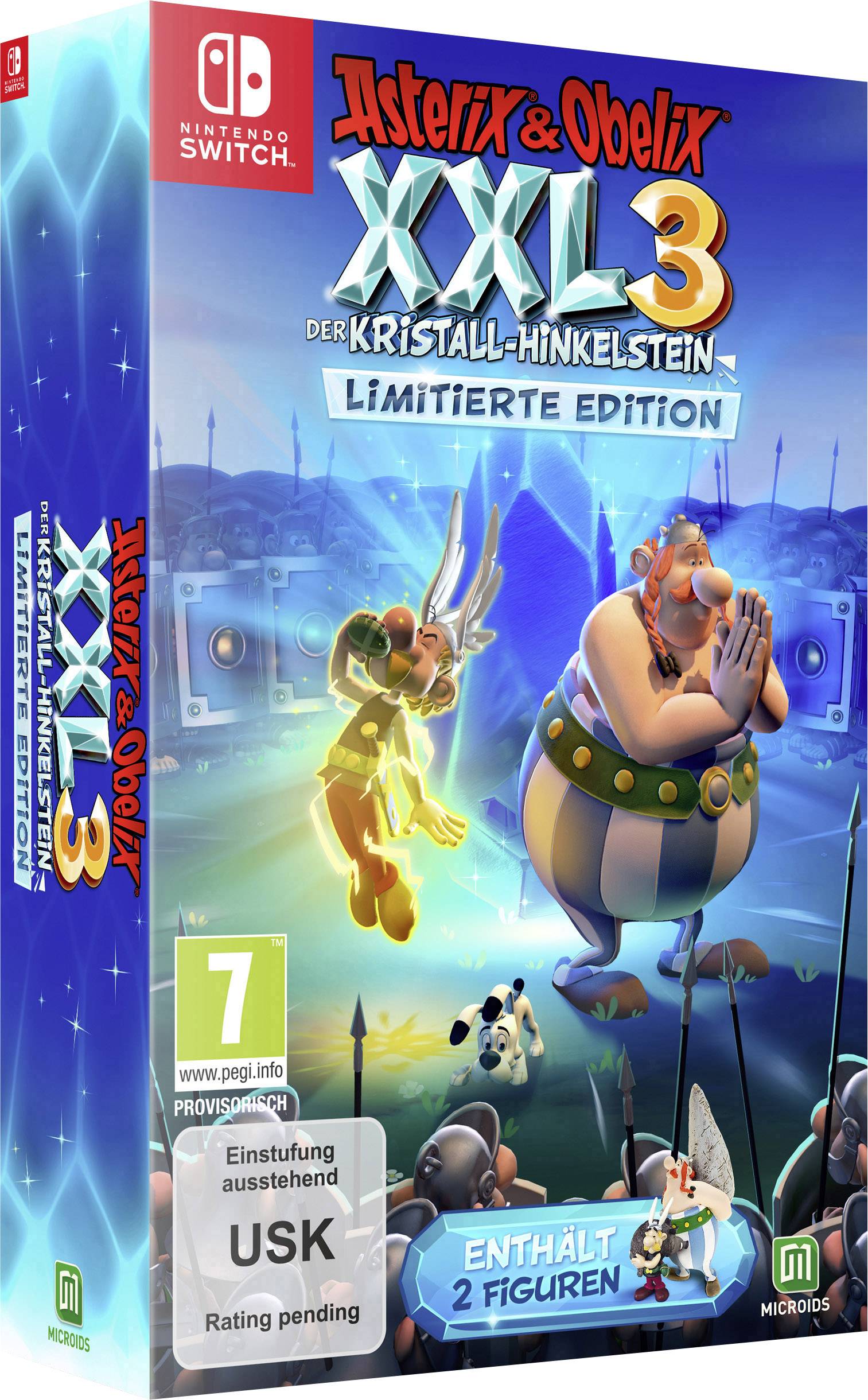 Asterix & Obelix XXL3 - Der Kristall-Hinkelstein Limited Edition Nintendo Switch