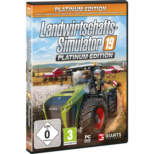 Landwirtschafts-Simulator 19: Platinum Edition PC USK: 0 Landwirtschafts-Simulator 19: Platinum Edition PC USK: 0