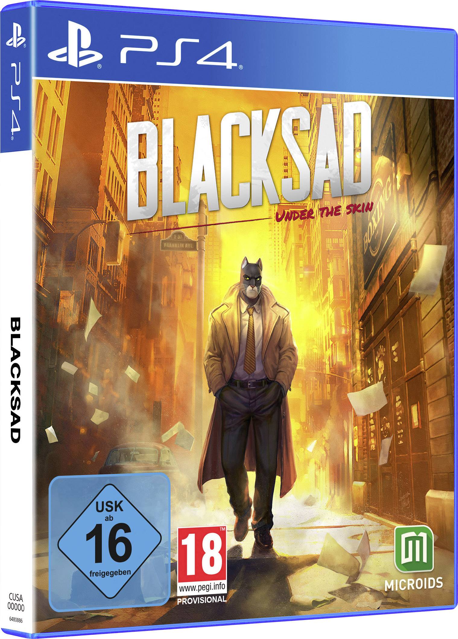 Blacksad - Under the skin Limited-Edition PS4 USK: 16