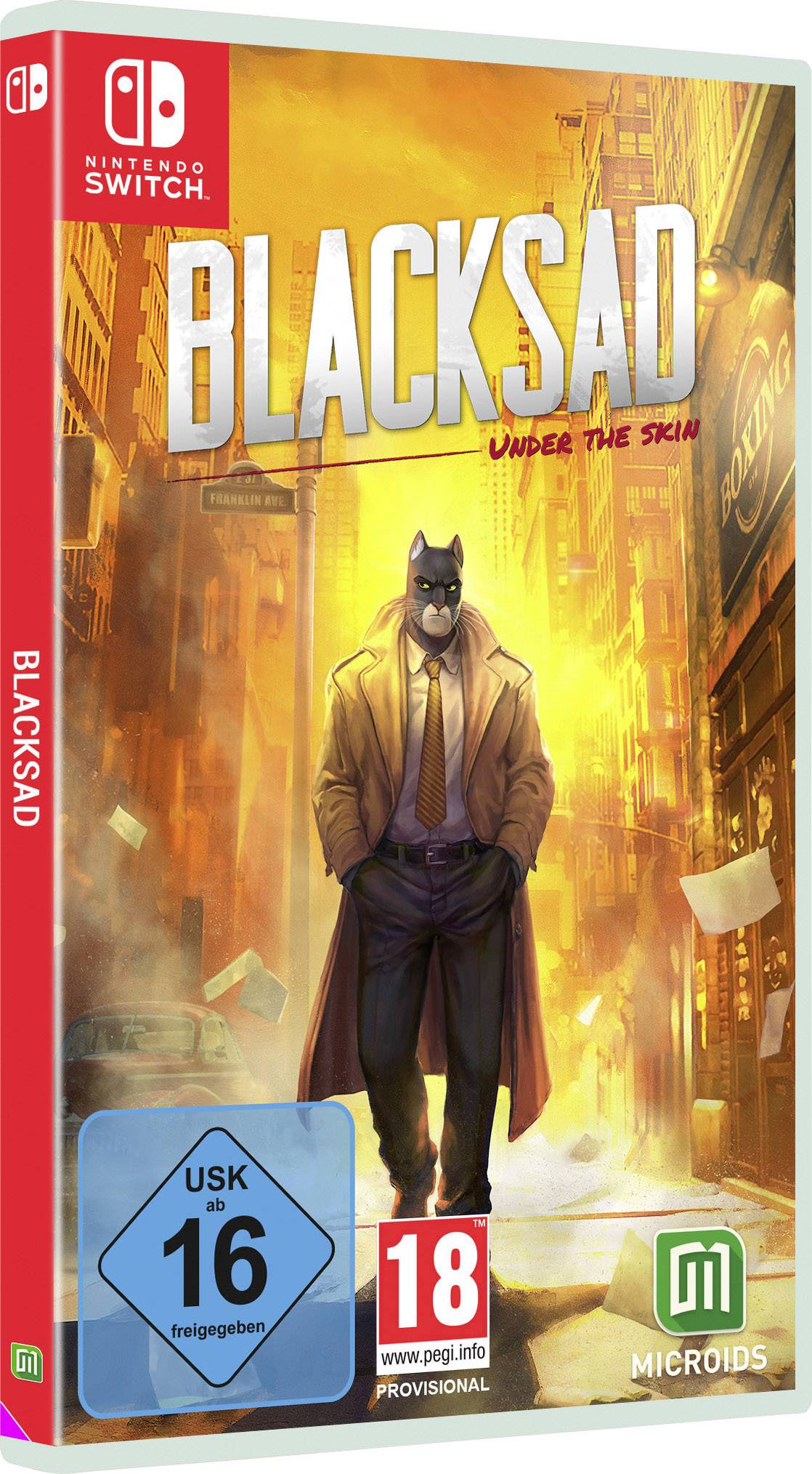 Blacksad - Under the skin Limited-Edition Nintendo Switch USK: 16