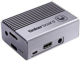 Asus Tinker Aluminum Fanless Case SBC-Gehäuse Passend für (Entwicklungskits): ASUS Tinker Board inkl. passiven Kühler Aluminium