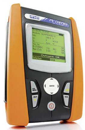 HT Instruments PV CHECKs Plus Installationstester-Set, VDE-Prüfgeräte-Set kalibriert (ISO) VDE-Norm 0126