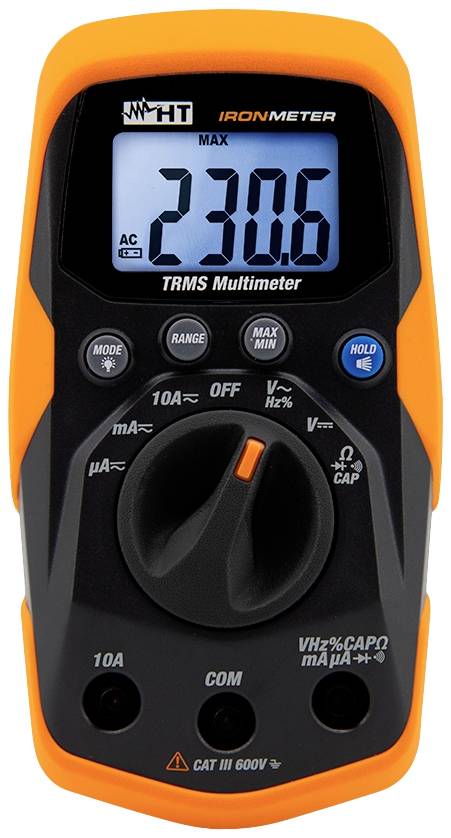 HT Instruments IRONMETER Hand-Multimeter digital CAT III 600 V Anzeige (Counts): 4000