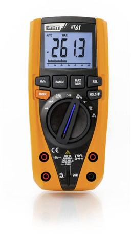HT Instruments HT61 Hand-Multimeter digital CAT III 1000 V, CAT IV 600 V Anzeige (Counts): 4000