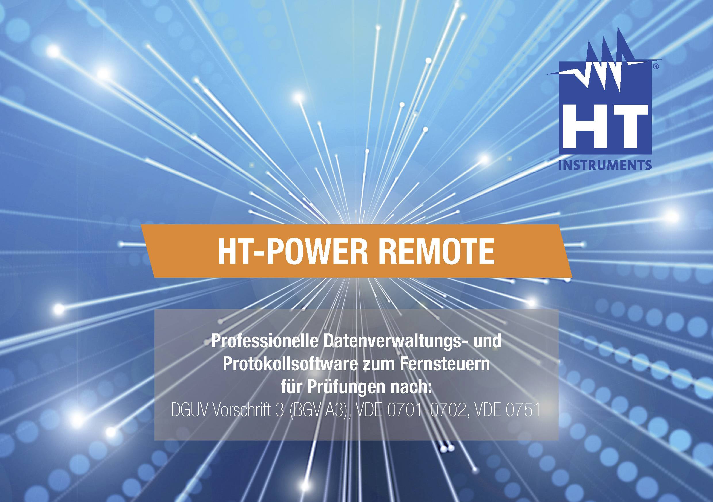 HT Instruments 2006420 HT-Power Remote Software 1St.