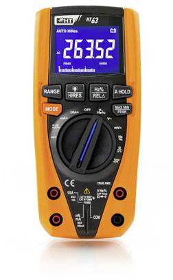 HT Instruments HT63 Hand-Multimeter digital CAT III 1000 V, CAT IV 600 V Anzeige (Counts): 6000