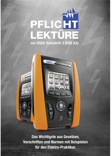 HT Instruments 2009900 Handbuch / PflicHT-Lektüre Betriebsanleitung Handbuch zur DGUV Vorschrift 3