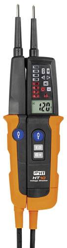 HT Instruments HT10 Zweipoliger Spannungsprüfer CAT III 1000 V, CAT IV 600 V Akustik, Bargraph, LCD, LED
