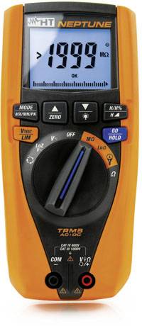 HT Instruments HT Neptune Installationstester, VDE-Prüfgerät kalibriert (ISO) VDE-Norm 0413