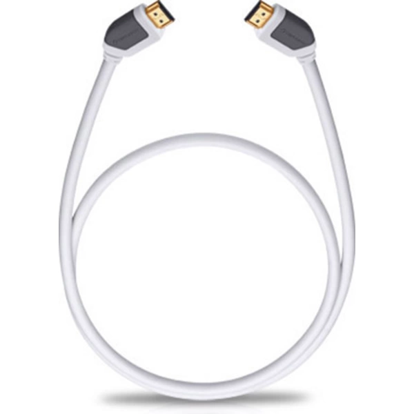 Oehlbach HDMI Anschlusskabel 10.00 m Weiß 92577 vergoldete Steckkontakte Oehlbach HDMI Anschlusskabel 10.00 m Weiß 92577 vergoldete Steckkontakte