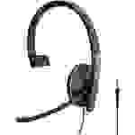 Sennheiser SC135 Mono-Headset 3.5mm Klinke Mono, schnurgebunden On Ear Schwarz