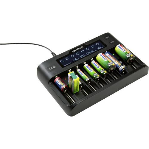Absina 301003 Schnellladegerät NiMH, NiCd 9V Block, Micro (AAA), Mignon (AA Absina 301003 Schnellladegerät NiMH, NiCd 9V Block, Micro (AAA), Mignon (AA