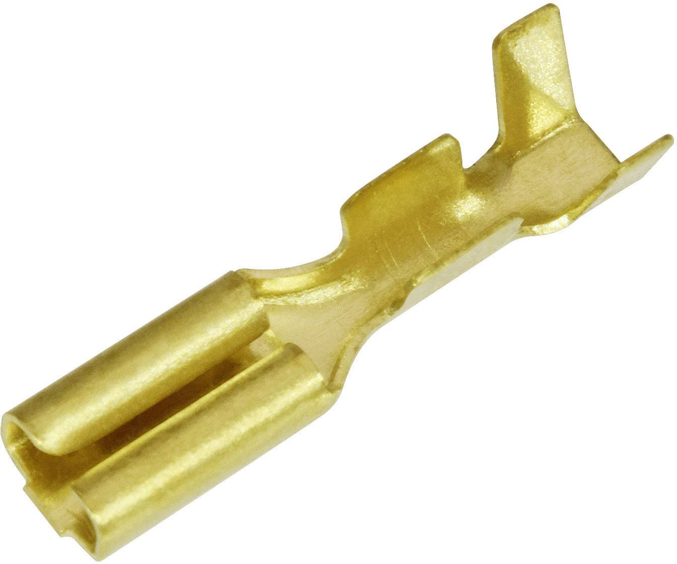 Quadrios 1908C179 Quetschverbinder-Sortiment 0.50 mm² 1 mm² Messing, Transparent 100 Teile