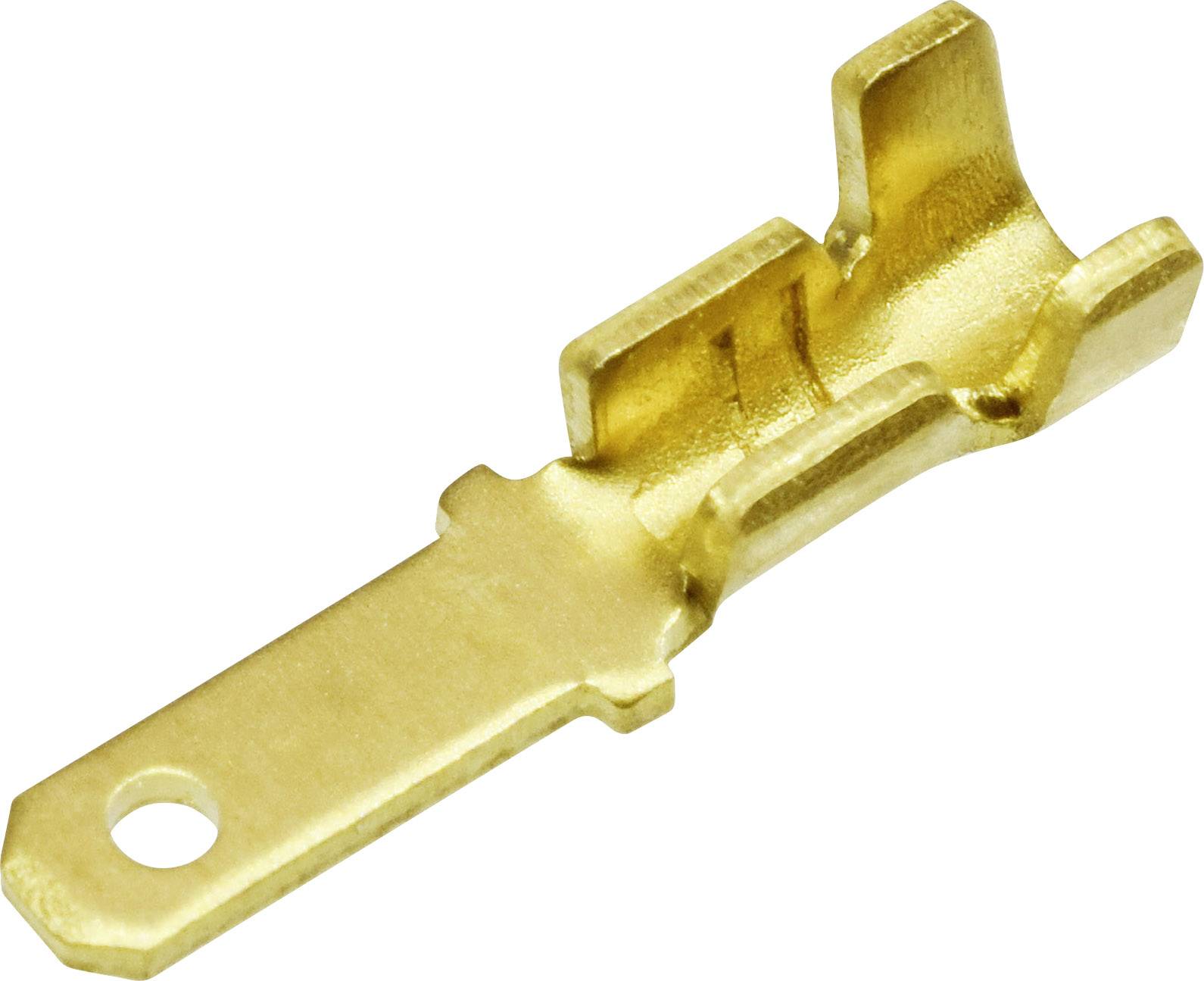 Quadrios 1908C179 Quetschverbinder-Sortiment 0.50mm² 1mm² Messing, Transparent 100 Teile