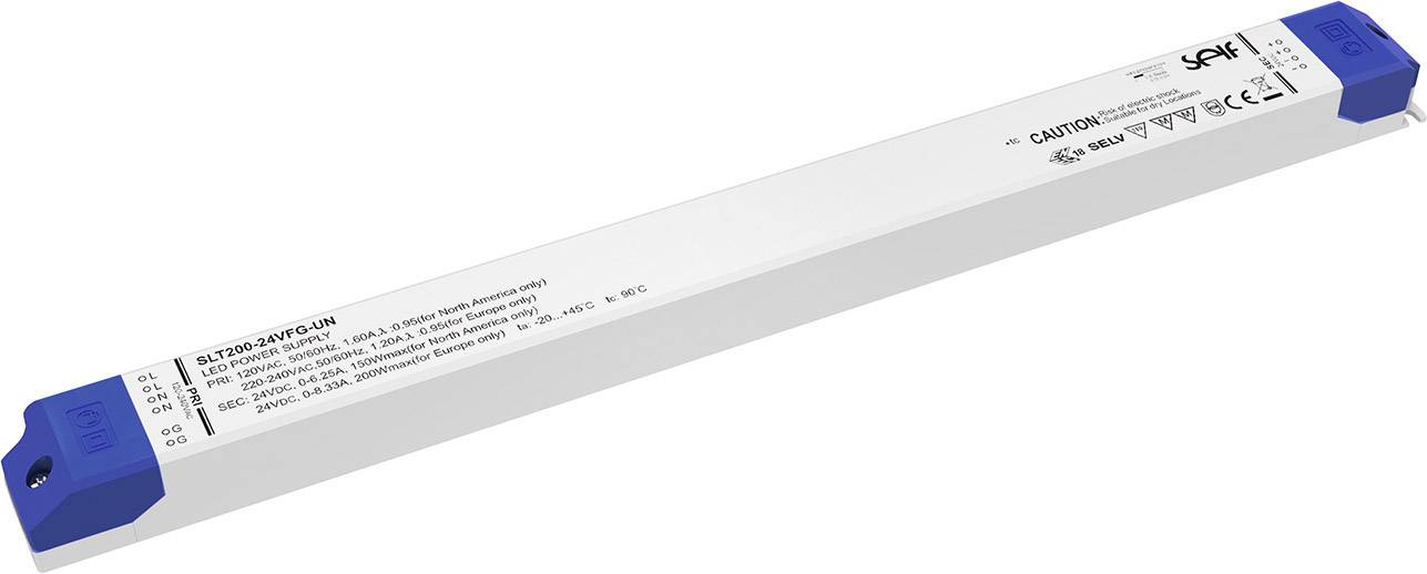 Self Electronics SLT200-24VFG-UN LED-Treiber Konstantspannung 200 W 0 A - 8330 mA 24 V/DC nicht dim