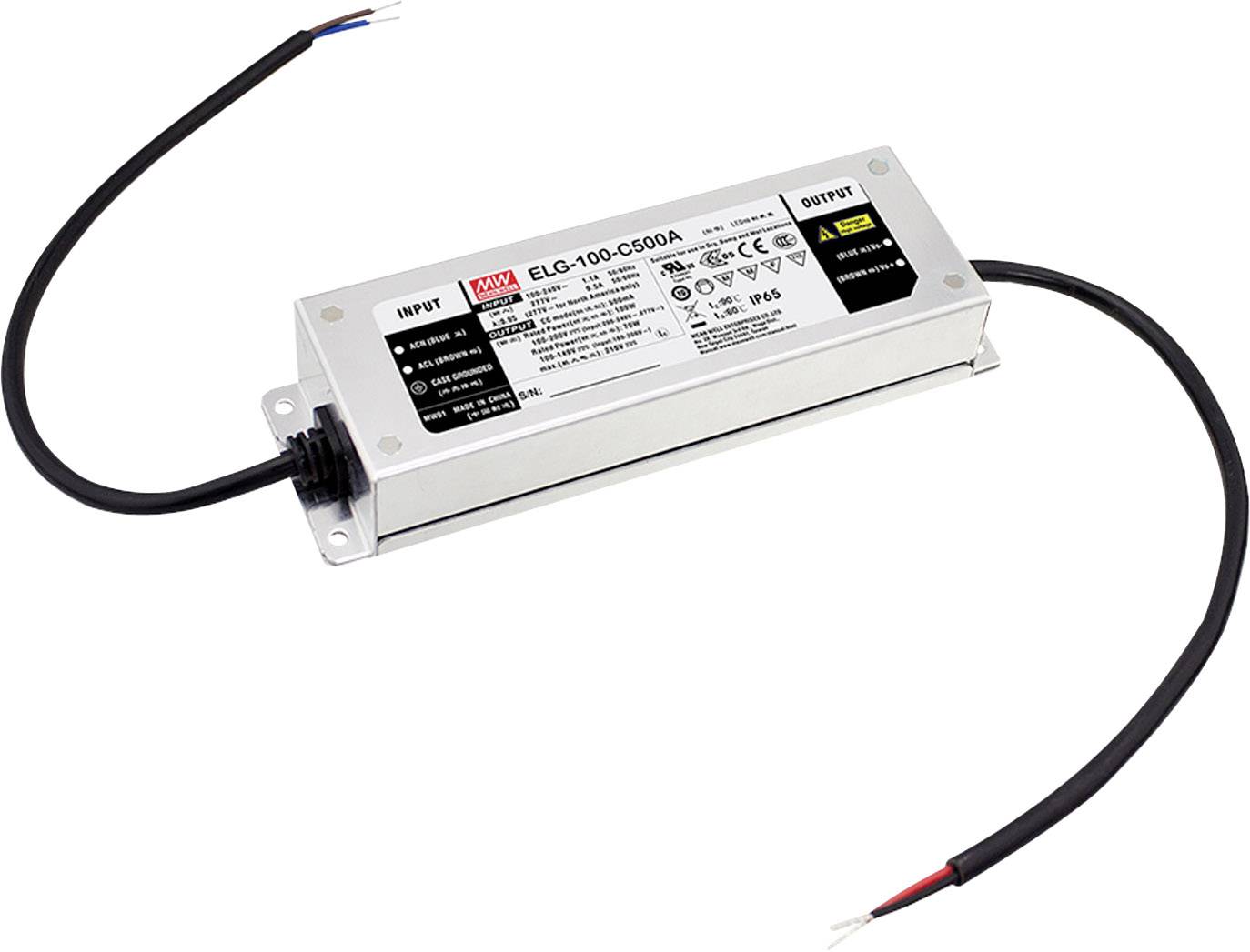 MEAN WELL ELG-100-C1050DA-3Y LED-Treiber Konstantstrom 99.75 W 1050 mA 48 - 95 V/DC Dali, Montage a