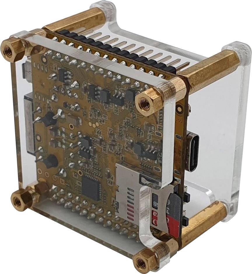 Radxa RPiS_Acryl_B SBC-Gehäuse Passend für (Entwicklungskits): Rock Pi Blau