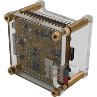 Radxa RPiS_Acryl_B SBC-Gehäuse Passend für (Entwicklungskits): Rock Pi Blau Radxa RPiS_Acryl_B SBC-Gehäuse Passend für (Entwicklungskits): Rock Pi Blau