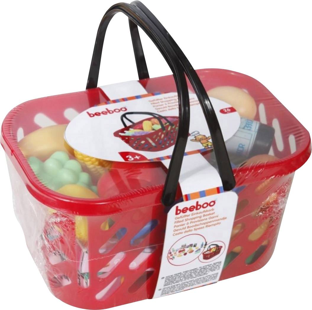 Beeboo Kitchen Einkaufskorb mit Zubehör, 29-teilig