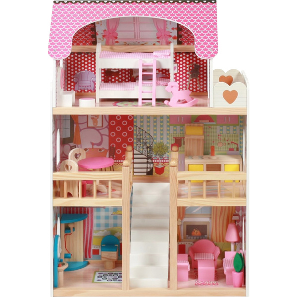 Puppenhaus aus Holz MIA inkl. Möbel 29510