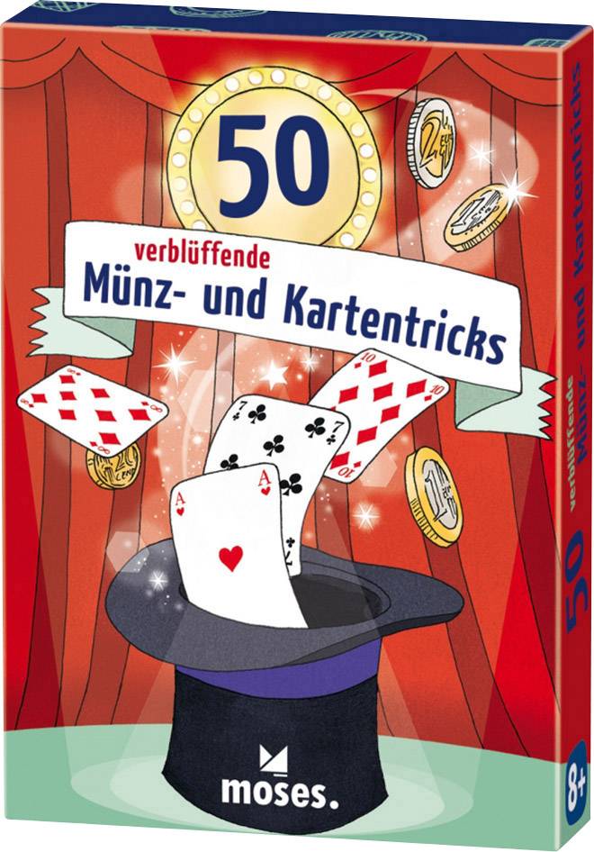 Moses 50 verblüffende Münz- und Kartentricks 30244