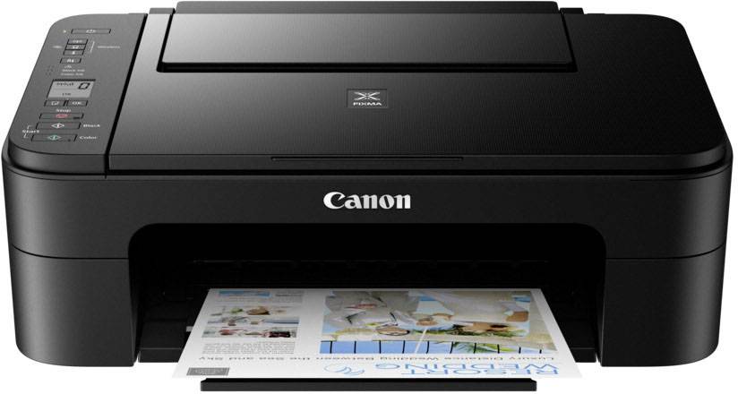 Canon PIXMA TS3350 Multifunktionsdrucker Tintenstrahl Farbe A4 Drucker, Scanner, Kopierer WLAN