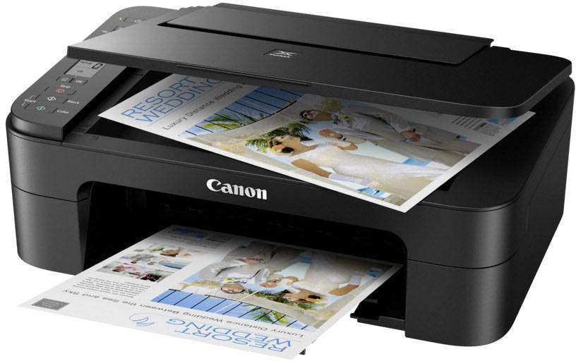 Canon PIXMA TS3350 Multifunktionsdrucker Tintenstrahl Farbe A4 Drucker, Scanner, Kopierer WLAN