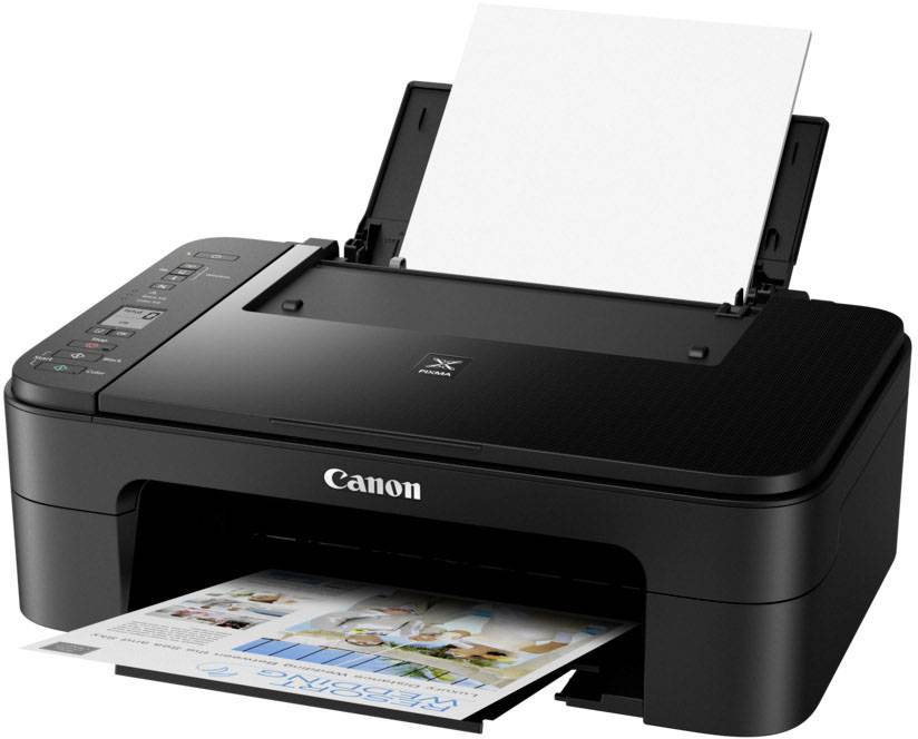 Canon PIXMA TS3350 Multifunktionsdrucker Tintenstrahl Farbe A4 Drucker, Scanner, Kopierer WLAN