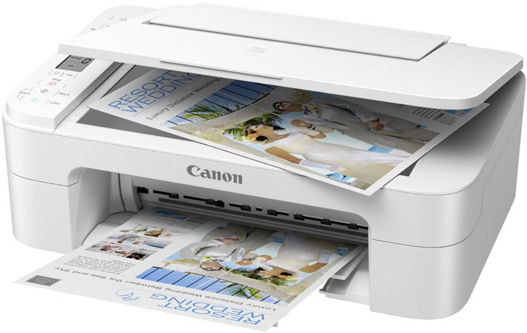Canon PIXMA TS3351 Multifunktionsdrucker Tintenstrahl Farbe A4 Drucker, Scanner, Kopierer WLAN
