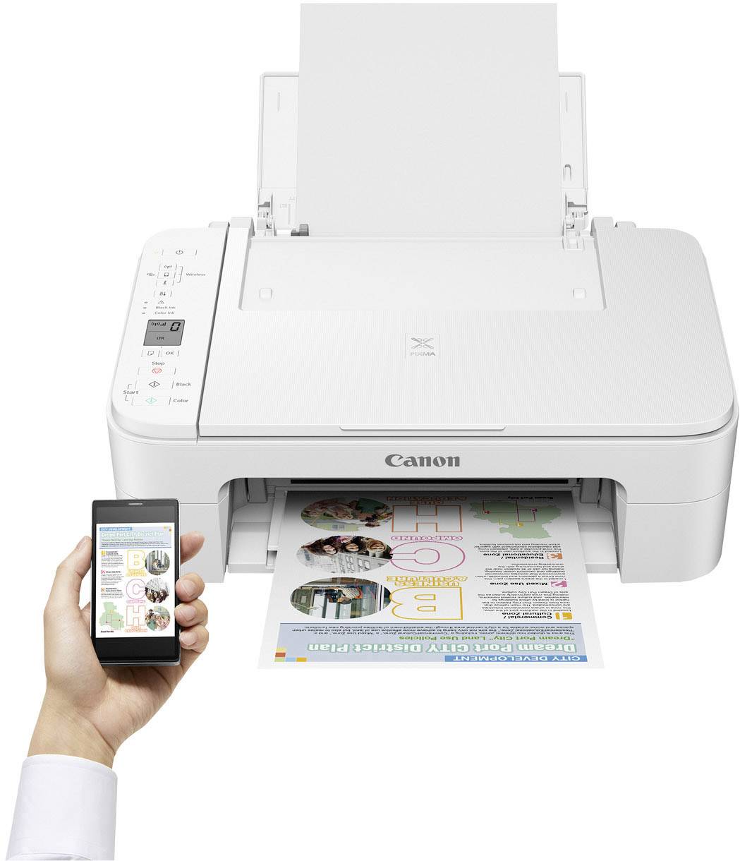 Canon PIXMA TS3351 Farb Tintenstrahl Multifunktionsdrucker A4 Drucker