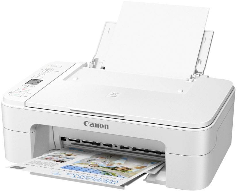 Canon PIXMA TS3351 Multifunktionsdrucker Tintenstrahl Farbe A4 Drucker, Scanner, Kopierer WLAN