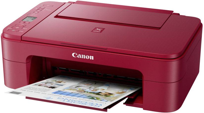 Canon PIXMA TS3352 Multifunktionsdrucker Tintenstrahl Farbe A4 Drucker, Scanner, Kopierer WLAN
