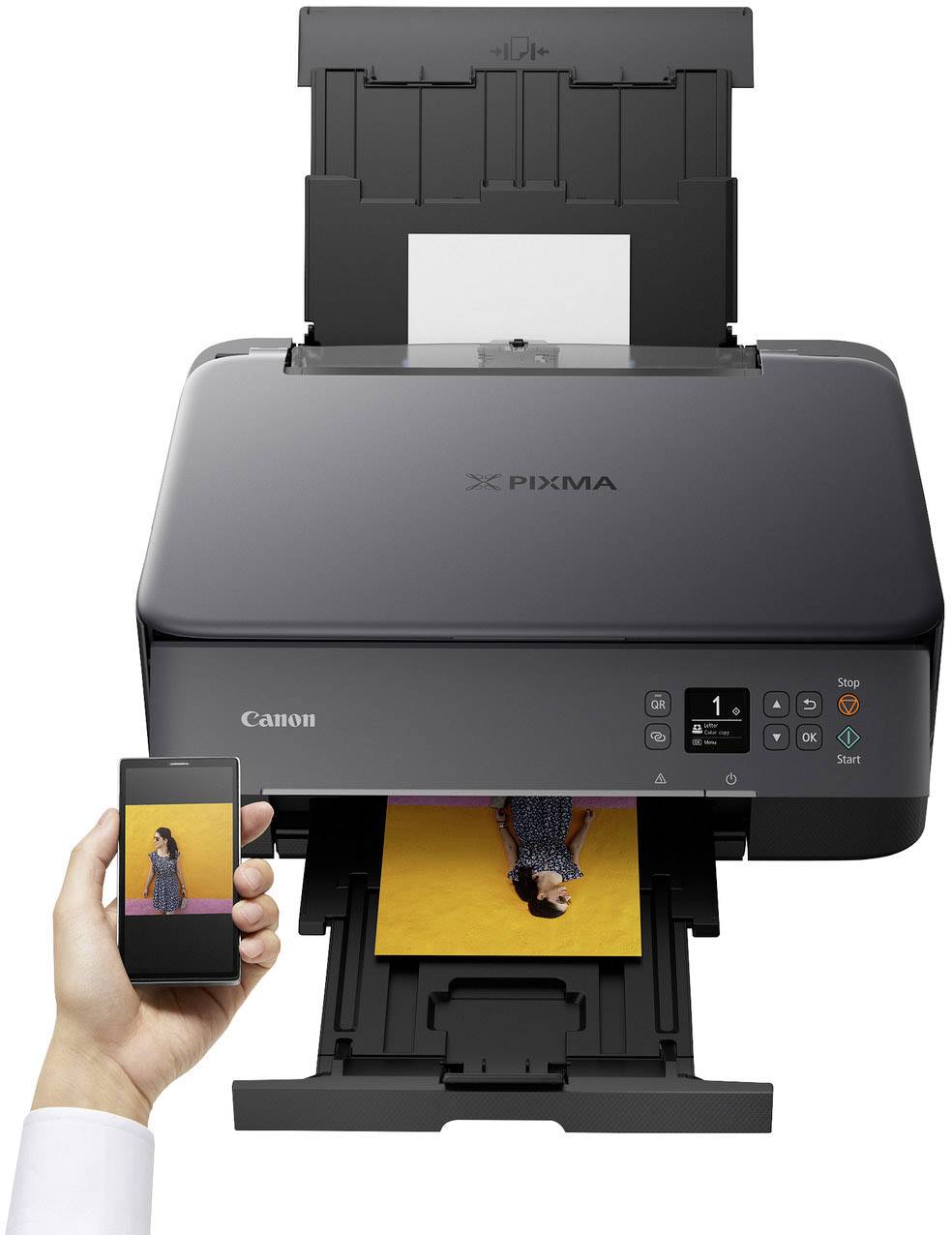 Canon PIXMA TS5350a Multifunktionsdrucker Tintenstrahl Farbe A4 Drucker, Scanner, Kopierer WLAN, Bluetooth®, Duplex