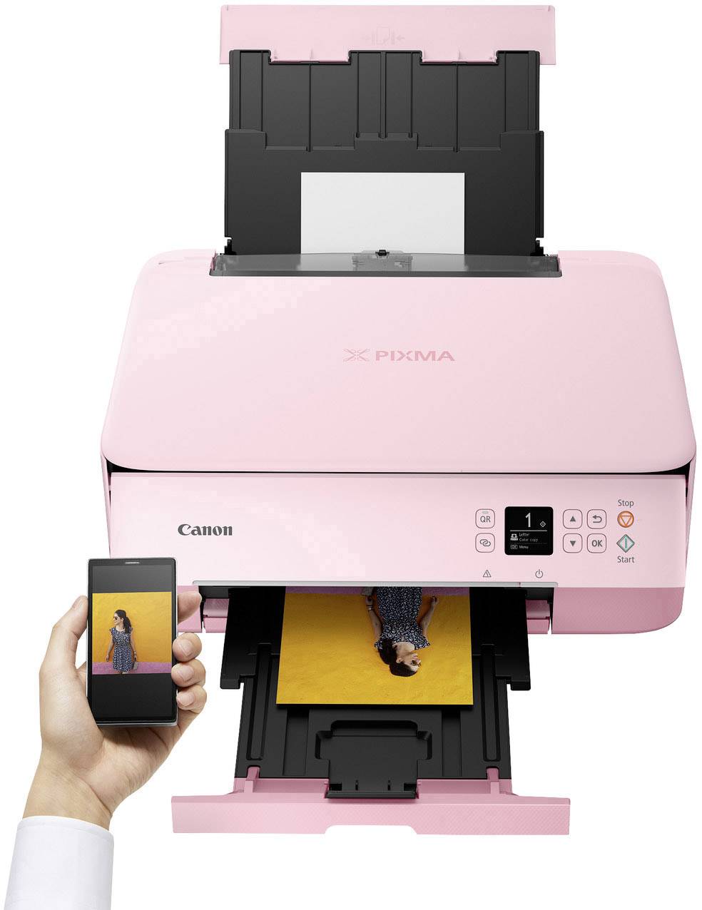 Canon PIXMA TS5352a Farb Tintenstrahl Multifunktionsdrucker A4 Drucker, Scanner, Kopierer WLAN, Bluetooth®, Duplex