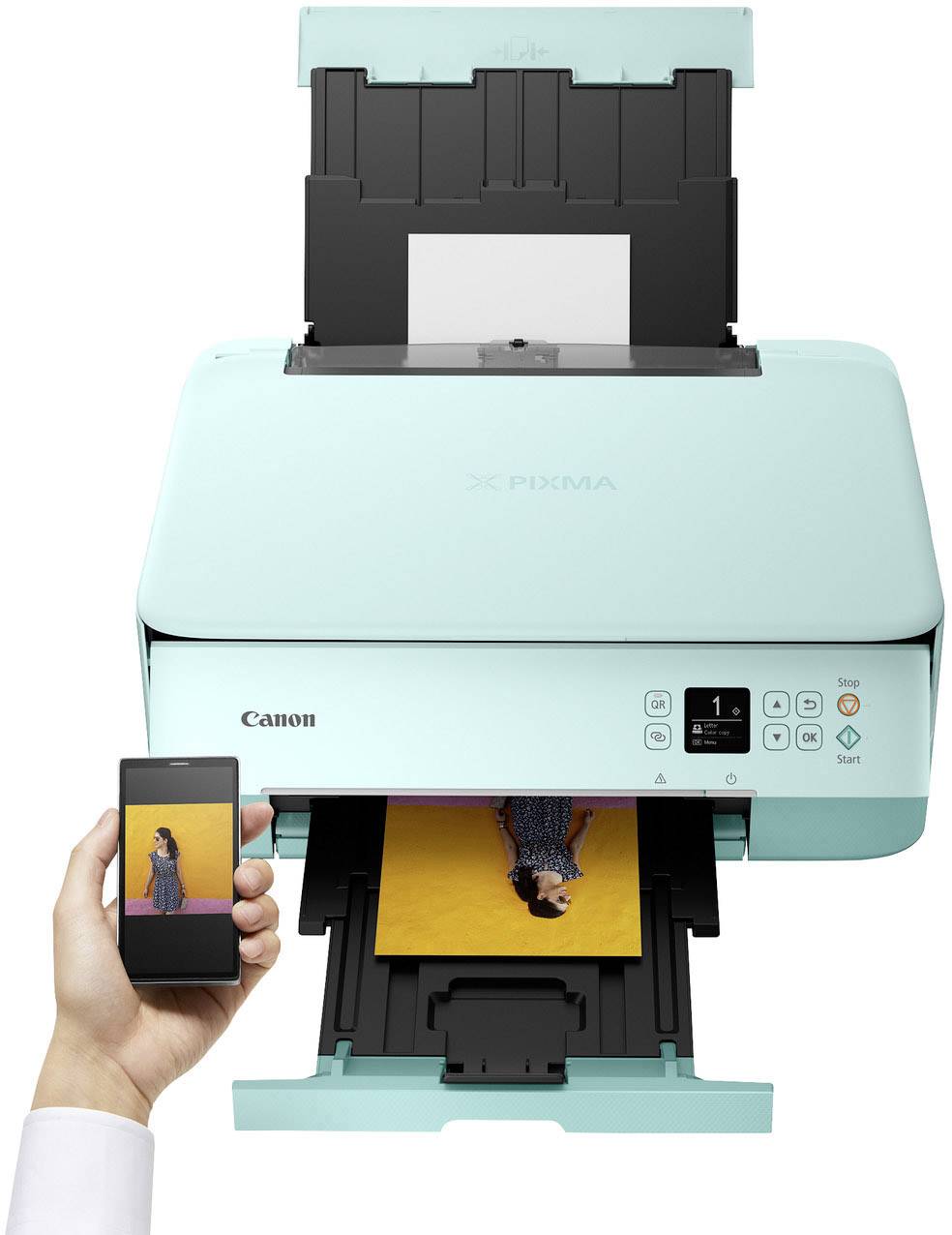 Canon PIXMA TS5353a Multifunktionsdrucker Tintenstrahl Farbe A4 Drucker, Scanner, Kopierer WLAN, Bluetooth®, Duplex